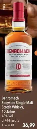 CITTI Markt Benromach Speyside Single Malt Scotch Whisky, 10 Jahre Angebot