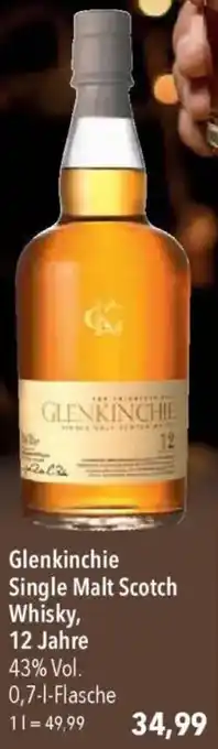 CITTI Markt Glenkinchie Single Malt Scotch Whisky, 12 Jahre Angebot
