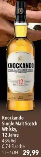 CITTI Markt Knockando Single Malt Scotch Whisky, 12 Jahre Angebot