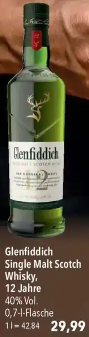 CITTI Markt Glenfiddich Single Malt Scotch Whisky, 12 Jahre Angebot