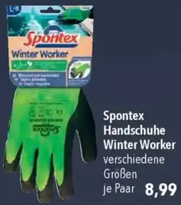 CITTI Markt Spontex Handschuhe Winter Worker Angebot