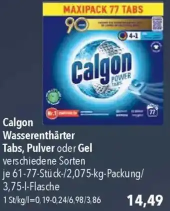 CITTI Markt Calgon Wasserenthärter Tabs, Pulver oder Gel Angebot