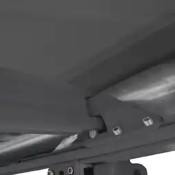 Netto Marken-Discount HOME DELUXE LED Vollkassettenmarkise ELOS anthrazit Angebot