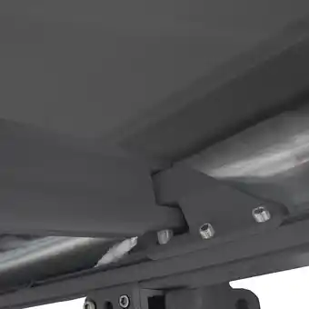 Netto Marken-Discount HOME DELUXE LED Vollkassettenmarkise ELOS anthrazit Angebot