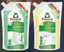 CITTI Markt Frosch Spiritus Glas-Reiniger oder Dusche & Bad Reiniger Nachfüller Angebot