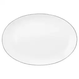 Netto Marken-Discount Seltmann Weiden Servierplatte Lido Black Line 35 x 24 cm Angebot