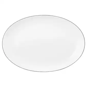 Netto Marken-Discount Seltmann Weiden Servierplatte Lido Black Line 35 x 24 cm Angebot