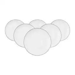 Netto Marken-Discount Seltmann Weiden Teeuntertassen rund Lido Black Line ø 13 cm 6er Set Angebot