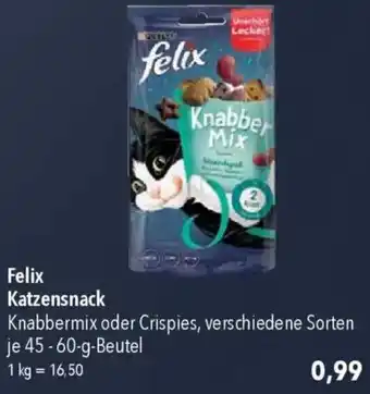 CITTI Markt Felix Katzensnack Angebot