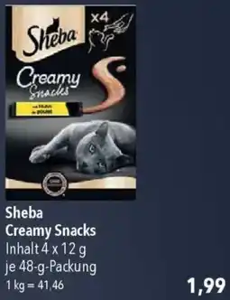 CITTI Markt Sheba Creamy Snacks Angebot