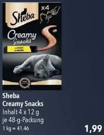 CITTI Markt Sheba Creamy Snacks Angebot