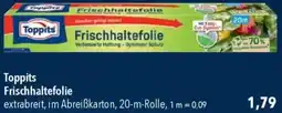 CITTI Markt Toppits Frischhaltefolie Angebot