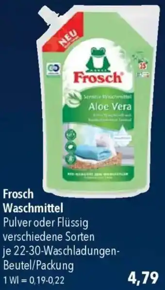 CITTI Markt Frosch Waschmittel Angebot