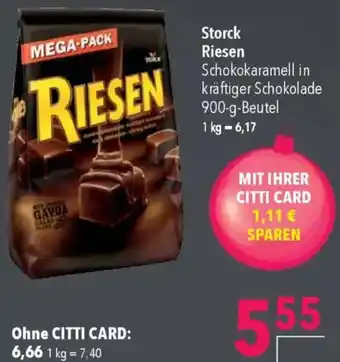 CITTI Markt Storck Riesen Angebot