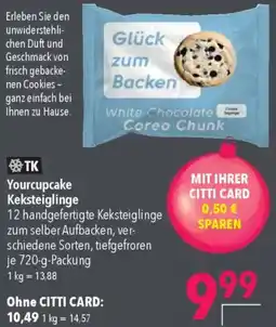CITTI Markt Yourcupcake Keksteiglinge Angebot
