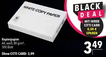 CITTI Markt Kopierpapier Angebot