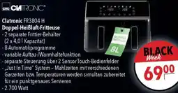 CITTI Markt Clatronic FR3804 H Doppel-Heißluft-Fritteuse Angebot