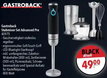 CITTI Markt Gastroback Stabmixer Set Advanced Pro Angebot