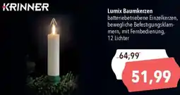 CITTI Markt KRINNER Lumix Baumkerzen Angebot