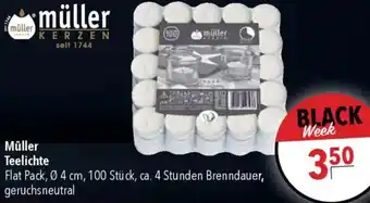 CITTI Markt Müller Teelichte Angebot