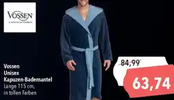 CITTI Markt Vossen Unisex Kapuzen-Bademantel Angebot