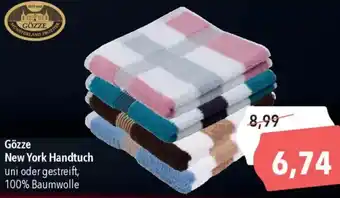 CITTI Markt Gözze New York Handtuch Angebot
