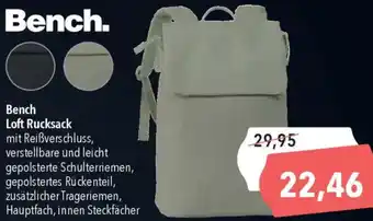 CITTI Markt Bench Loft Rucksack Angebot