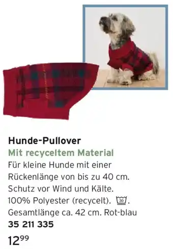Tchibo Hunde-Pullover Angebot