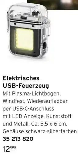 Tchibo Elektrisches USB-Feuerzeug Angebot