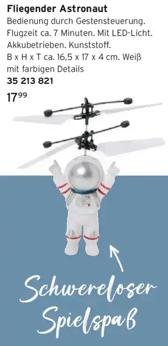 Tchibo Fliegender Astronaut Angebot