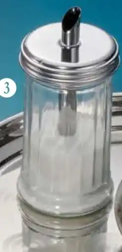 Handelshof Metaltex Glas Zuckerstreuer Angebot