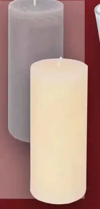 Handelshof Müller Kerzen Polar-Stumpenkerze Angebot