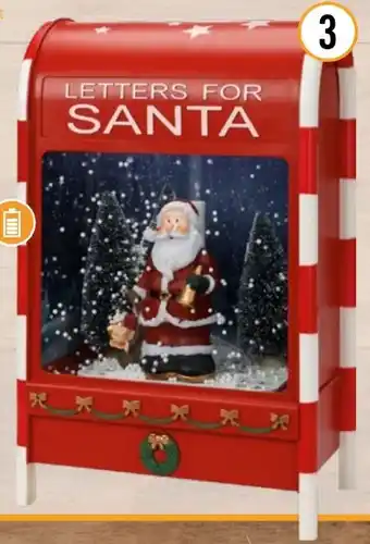 Hornbach LED-Wasserlaterne Letters for Santa Angebot