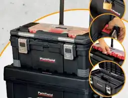 Hornbach Pattfield Werkzeugkoffer-Rollwagenset Angebot