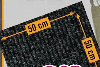 Hornbach Teppichfliese Solid Rib 50 Angebot