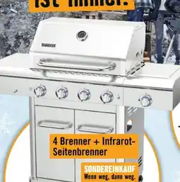 Hornbach Tenneker Gasgrill Silverstar TG-4 Angebot
