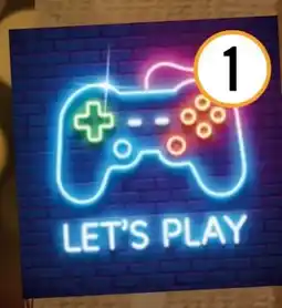 Hornbach Glasbild Neon Controller IV Angebot