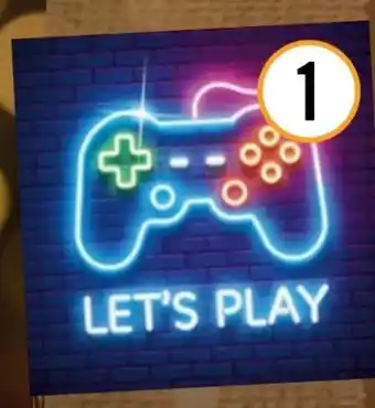 Hornbach Glasbild Neon Controller IV Angebot