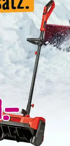 Hornbach Einhell Akku-Schneefräse GE-ST 36/40 Li E-Solo Angebot