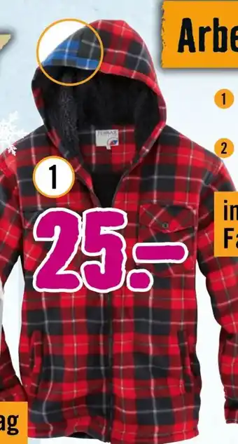 Hornbach Terrax Workwear Herren Thermohemd Angebot