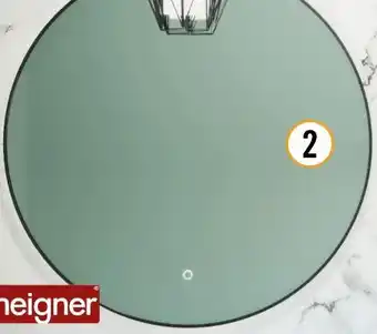 Hornbach LED-Lichtspiegel Round Line Angebot