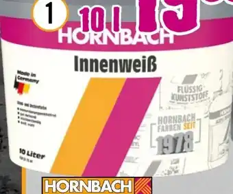 Hornbach Hornbach Wandfarbe Innenweiß Angebot