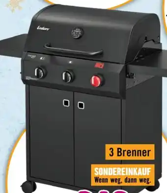 Hornbach Enders Gasgrill Chicago Next 3 Turbo Angebot