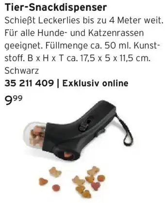 Tchibo Tier-Snackdispenser Angebot