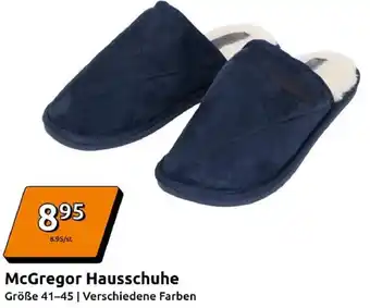 Action McGregor Hausschuhe Angebot