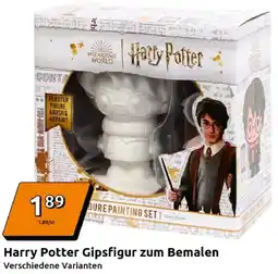 Action Harry Potter Gipsfigur zum Bemalen Angebot