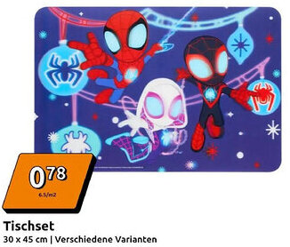 Action Tischset Angebot