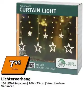 Action Lichtervorhang Angebot