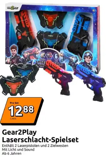 Action Gear2Play Laserschlacht-Spielset Angebot
