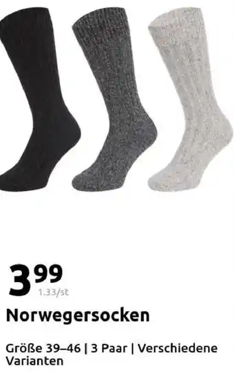 Action Norwegersocken Angebot
